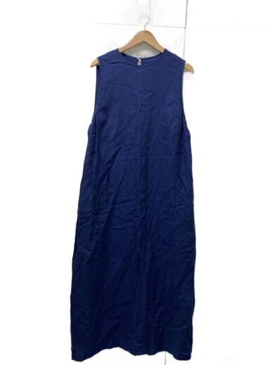 商品画像：リネンキャンバスノースリーブワンピース/ワンピース/--/リネン/NVY/22-040-440-00 1