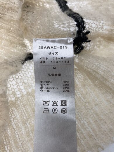 商品画像：a ccordion/RANDOM BORDER LACE UP PULLOVER/ニット/M/25awac-019// 4