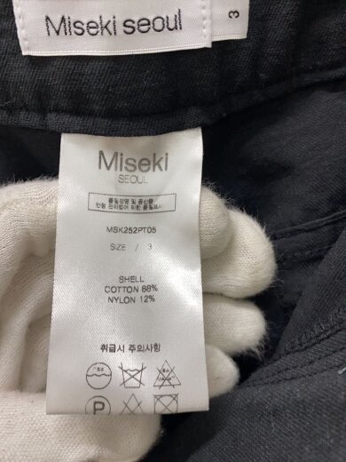 商品画像：miseki seoul/ボトム/3/コットン/BLK/msk252pt05// 5