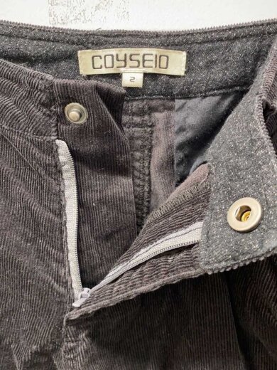 商品画像：coyseio/Leaf Cut Corduroy Pants/2/コーデュロイ/BRW/CY2503PAPO03// 3
