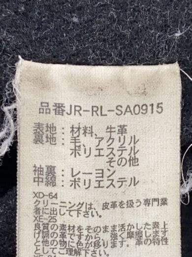 商品画像：レザージャケット・ブルゾン/M/牛革/BRW/jr-rl-sa0915// 4