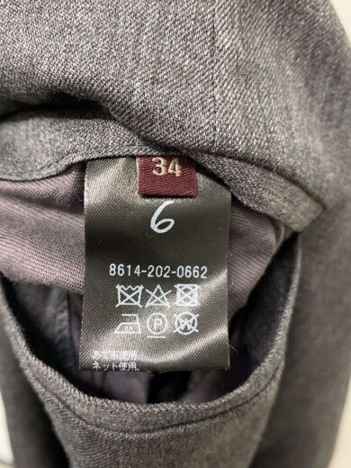 商品画像：ボトム/34/ウール/GRY/8614-202-0662 4