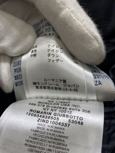 商品画像：ROMARIN GIUBBOTTO/ダウンジャケット/1/ナイロン/BLK/120934936505// 4