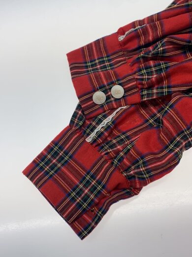 商品画像：SOS MEME CLUB/Plaid cute and sweet girl niche dress/M/ポリエステ// 4