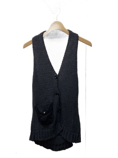 商品画像：Chunky Knit Vest/ニットベスト(薄手)/M/--/GRY/YY252KT001 1