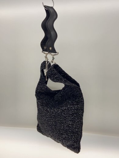 商品画像：jeudi soir/black shirring/ショルダーバッグ/ブラック// 2