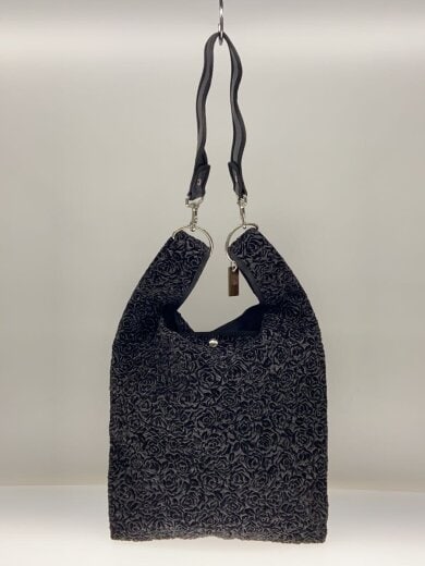 商品画像：jeudi soir/black shirring/ショルダーバッグ/ブラック// 3