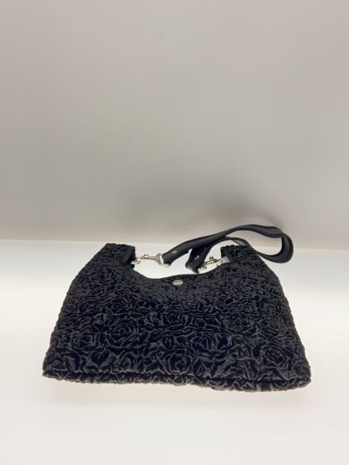 商品画像：jeudi soir petit /black shirring/ショルダーバッグ/ブラック// 4