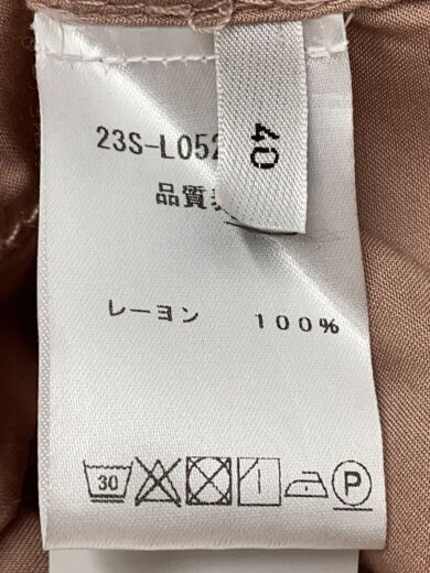 商品画像：長袖シャツ/40/レーヨン/ピンク/23s-l052-5091// 5