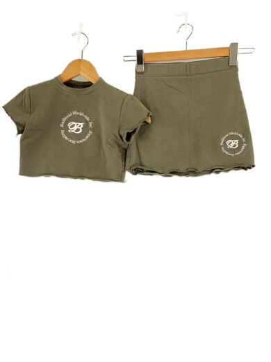 商品画像：セットアップ/Tシャツ&スカート/XS/コットン/カーキ// 1