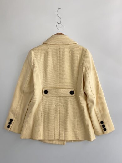 商品画像：カシミヤ混ピーコート/38/ウール/ベージュ/FN315-885-02// 2