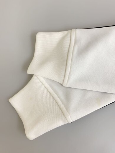 商品画像：JERSEY JACKET_ジャージジャケット/S/ポリエステル/ホワイト/NTW11950 5