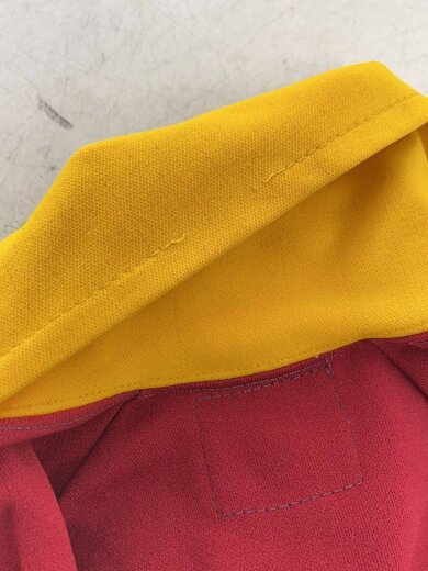 商品画像：半袖シャツ/CALVIN/バイカラー/レッド/60-70s/S 7