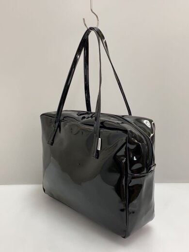 商品画像：トートバッグ/エナメル/ブラック/無地/hal×plantation 2