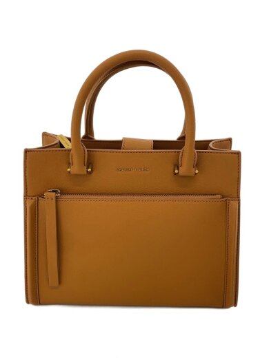 商品画像：Anwen/アンウェンストラクチャートートバッグ/CK2-30782210/底鋲付/ブラウン 1