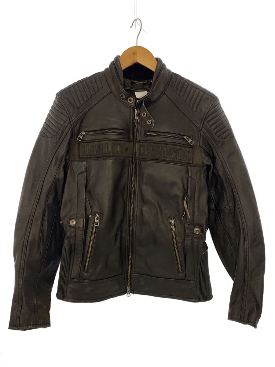 HARLEY DAVIDSON / レザージャケット/ライダースジャケット/ブラック/S