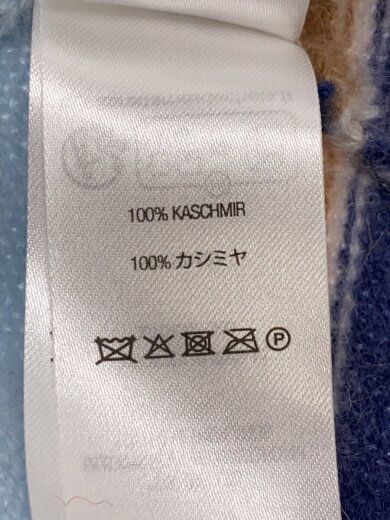 商品画像：24FW/Cashmere Sweater/ニット/L/カシミア/ブルー/ボーダー// 4