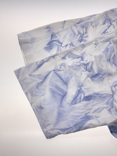 商品画像：22FW/Creases S/S Top/L/コットン/ブルー/総柄 5