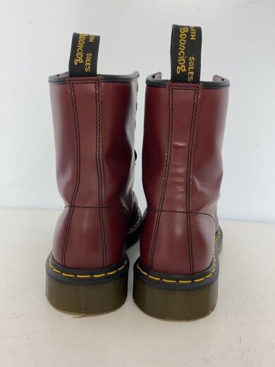 商品画像：8ホールブーツ/1460W/ハイカットスニーカー/イエローステッチ/ボルドー/UK6 6