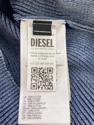 商品画像：M-ANCHOR-A-SL/タンクトップ/A14817/ストレッチ/オーバルD/ブルー/XS 4