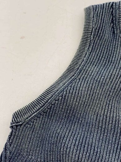 商品画像：M-ANCHOR-A-SL/タンクトップ/A14817/ストレッチ/オーバルD/ブルー/XS 7