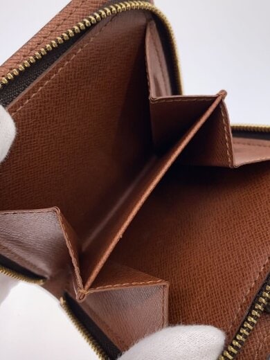 商品画像：コンパクト・ジップ_モノグラム・キャンバス/PVC/BRW/レディース 5