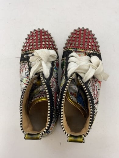 商品画像：LOU SPIKES WOMAN ORLATO FLAT FLASH/スパンコール/スタッズ/41 3