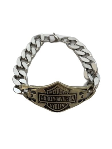 ブレスレット/エンブレム/喜平チェーン/シルバー