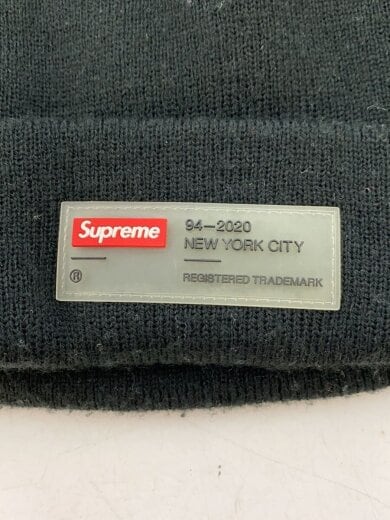 画像：Supremeclear label beanie/クリアラベルビーニー/ニットキャップ/ブラック4