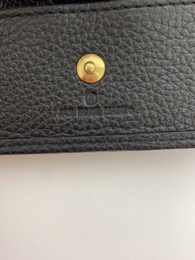 商品画像：2つ折り財布/コンパクトミニウォレット/レザー/ブラック 3