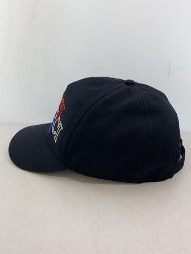 商品画像：ベースボールキャップ/24AW/レターロゴ刺繍/ブラック 2