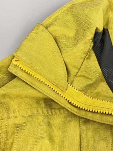 商品画像：バーティカルグライドシェルジャケット/S/ポリエステル/イエロー/PM2792 6