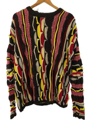 商品画像：3Dニットセーター/マルチカラー/XL 1