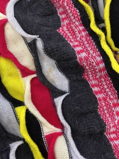 商品画像：3Dニットセーター/マルチカラー/XL 9