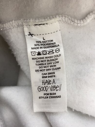 商品画像：スウェット/Z3000SAS/TOKYO/裏起毛/グレー/L 5