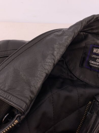 商品画像：WORLDWIDE STUDIO/A-2/レザーフライトジャケット/411034R/90s/ブラック/L 7