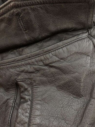 商品画像：WORLDWIDE STUDIO/A-2/レザーフライトジャケット/411034R/90s/ブラック/L 8