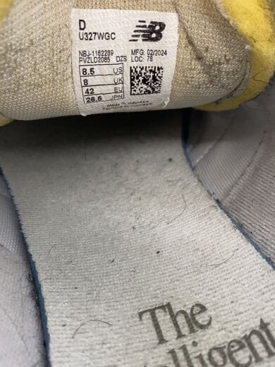 商品画像：U327/ローカットスニーカー/U327WGC/グレー/26.5cm 5