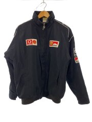 レーシングジャケット/90s/ブラック/L