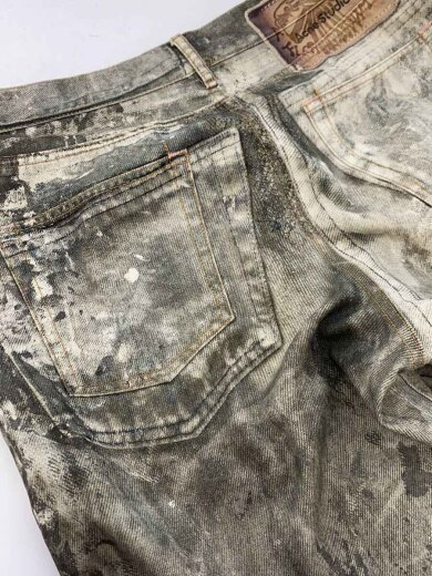 商品画像：ルーズフィットトラウザーズ/FN-MN-TROU000959/ボタンフライ/46 8