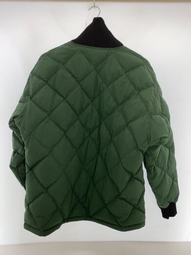 商品画像：ワークキルトダウンジャケット/11-18-0030-120/グリーン/S 2