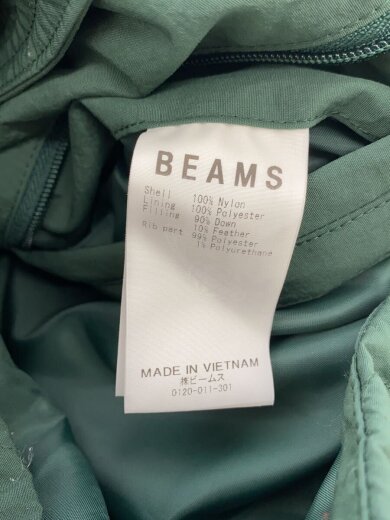 商品画像：ワークキルトダウンジャケット/11-18-0030-120/グリーン/S 4