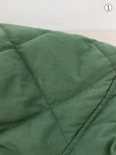 商品画像：ワークキルトダウンジャケット/11-18-0030-120/グリーン/S 7