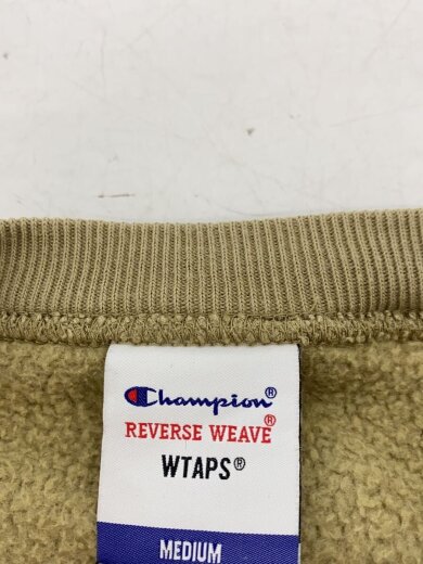 商品画像：スウェット/C8-U037/リバースウィーブ/カーキ/M 3