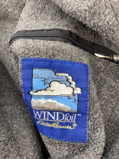 商品画像：ナイロンジャケット/80s/黒タグ/USA製/WINDfoil/ベージュ 4