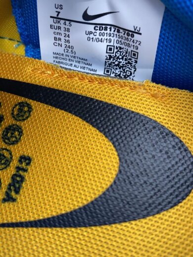 商品画像：WS VAPOR STREET /ウィメンズ ヴェイパー ストリート/イエロー/CD8178-700/24cm// 5