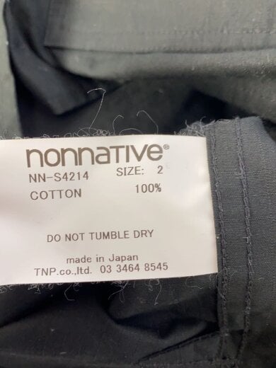 商品画像：RANCHER S/S SHIRT COTTON RIPSTOP/NN-S4214/23SS/ブラック/2// 4