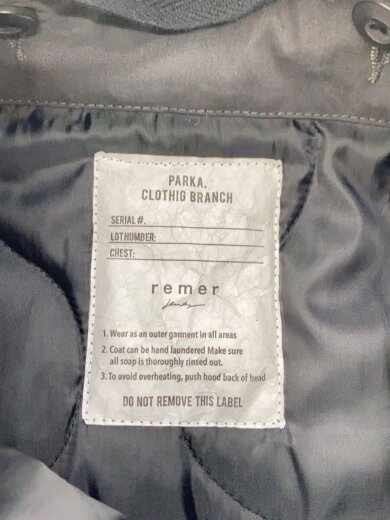 商品画像：モッズコート/ミリタリーコート/RRACI0821006/ライナー付/ブラック/M// 3