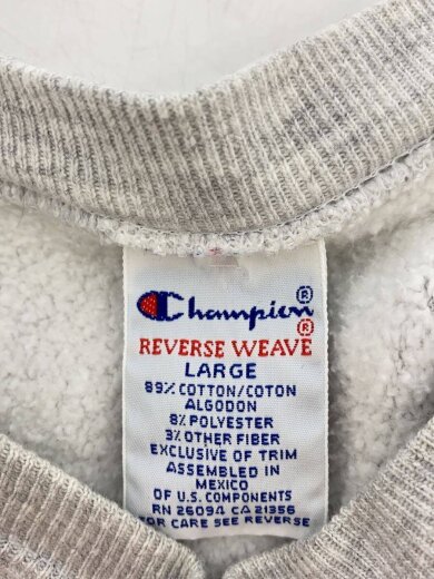 商品画像：PENN STATE ATHLETICS/スウェット/REVERSE WEAVE/メキシコ製/90s/グレー/L 3