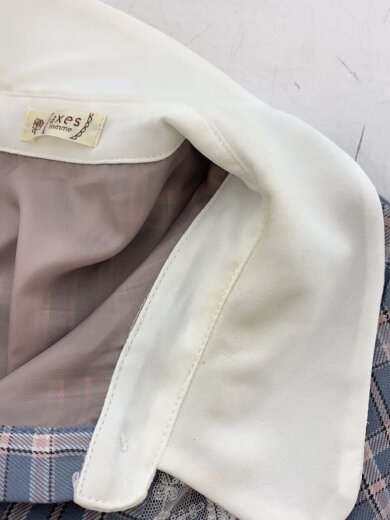 商品画像：丸襟チェックワンピース/TS351X151/グレー/M 6